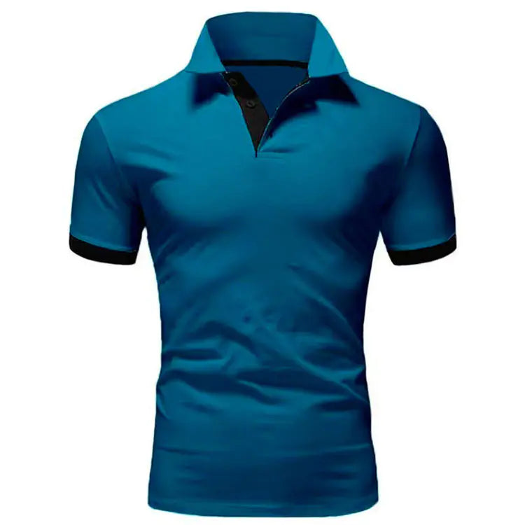 Men's Fashionable Short Sleeve Polo T-Shirt