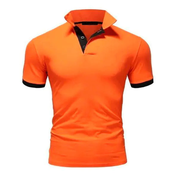 Men's Fashionable Short Sleeve Polo T-Shirt