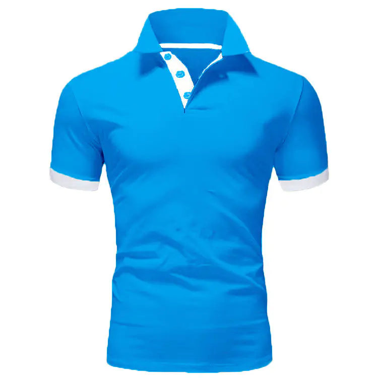 Men's Fashionable Short Sleeve Polo T-Shirt
