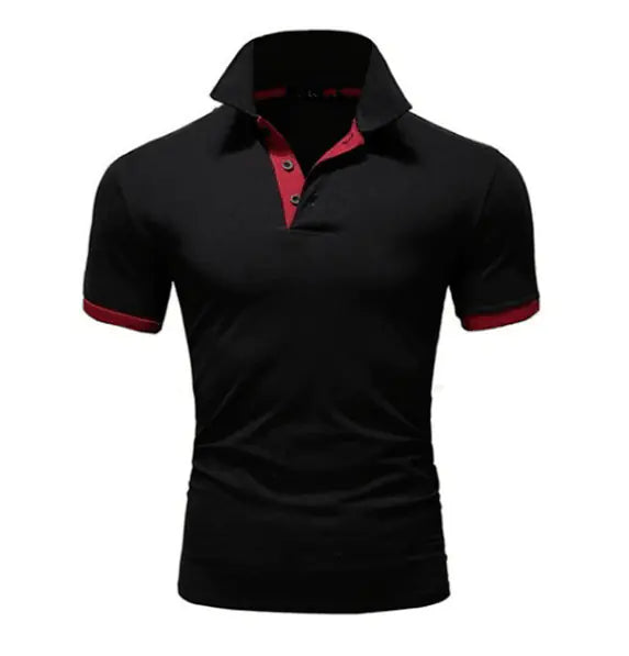 Men's Fashionable Short Sleeve Polo T-Shirt