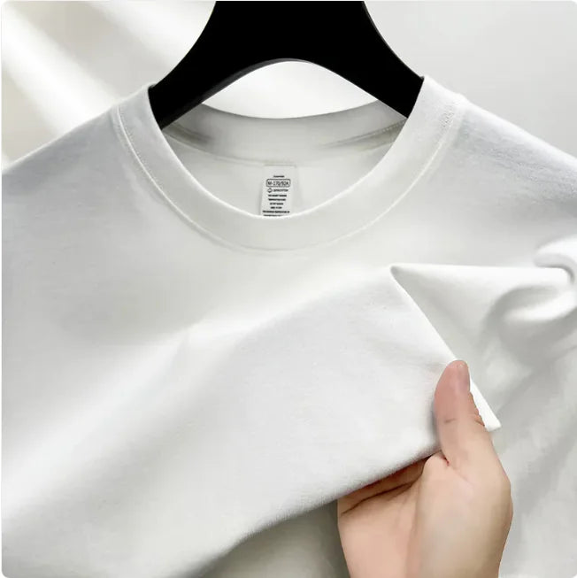 Pure Cotton Men's Essential Short-Sleeve T-Shirt