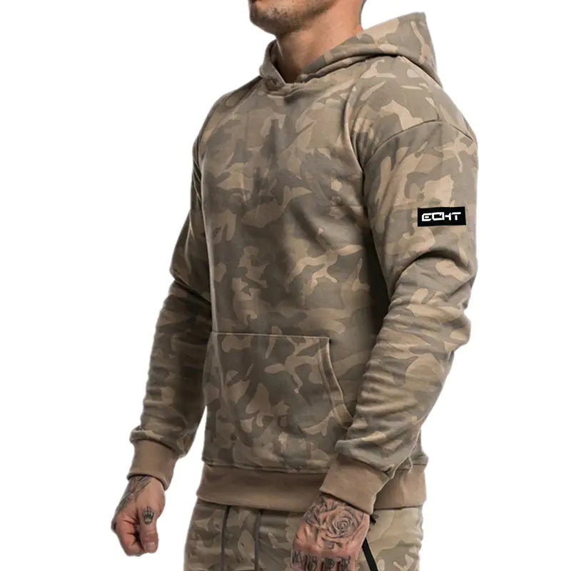 Men's Sportswear Set - Hoodies, Pants, and Training Gear