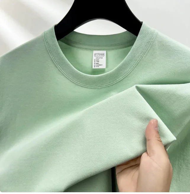 Pure Cotton Men's Essential Short-Sleeve T-Shirt