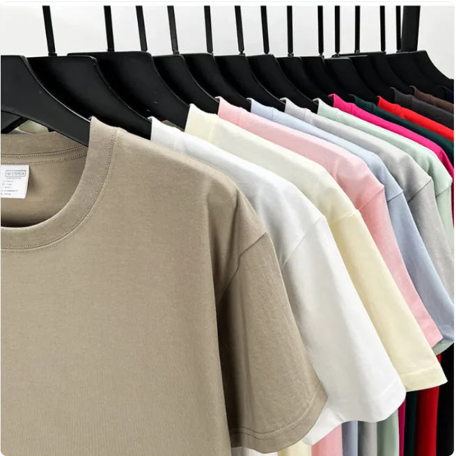 Pure Cotton Men's Essential Short-Sleeve T-Shirt